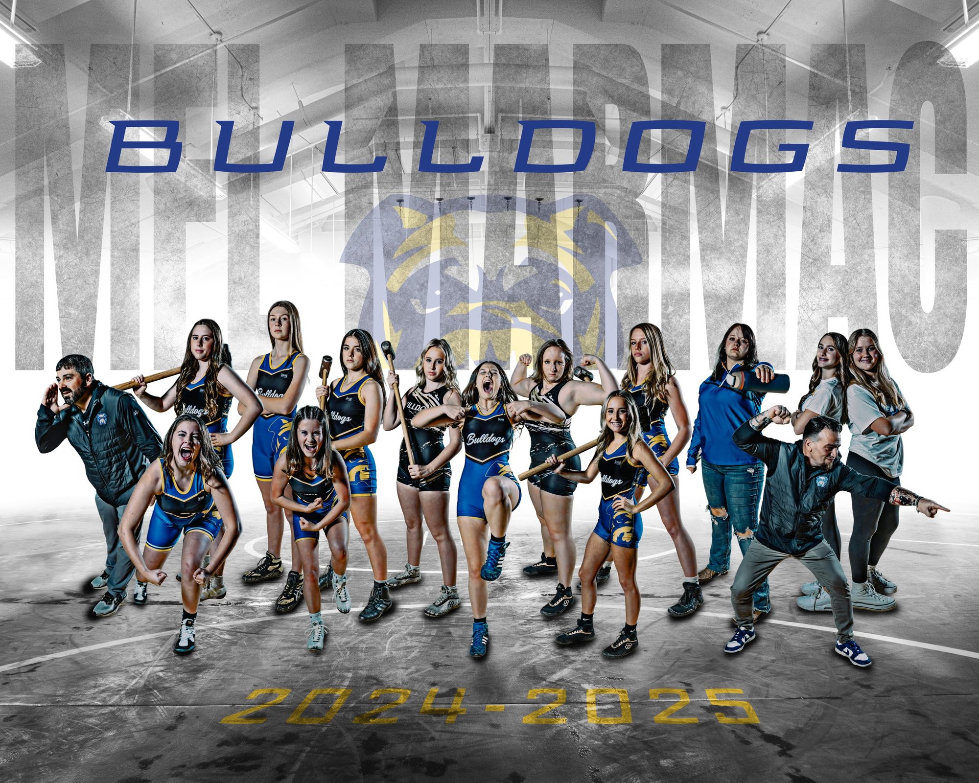 Sports team portrait with special-effects lighting by Professionally Driven Productions, photo 2