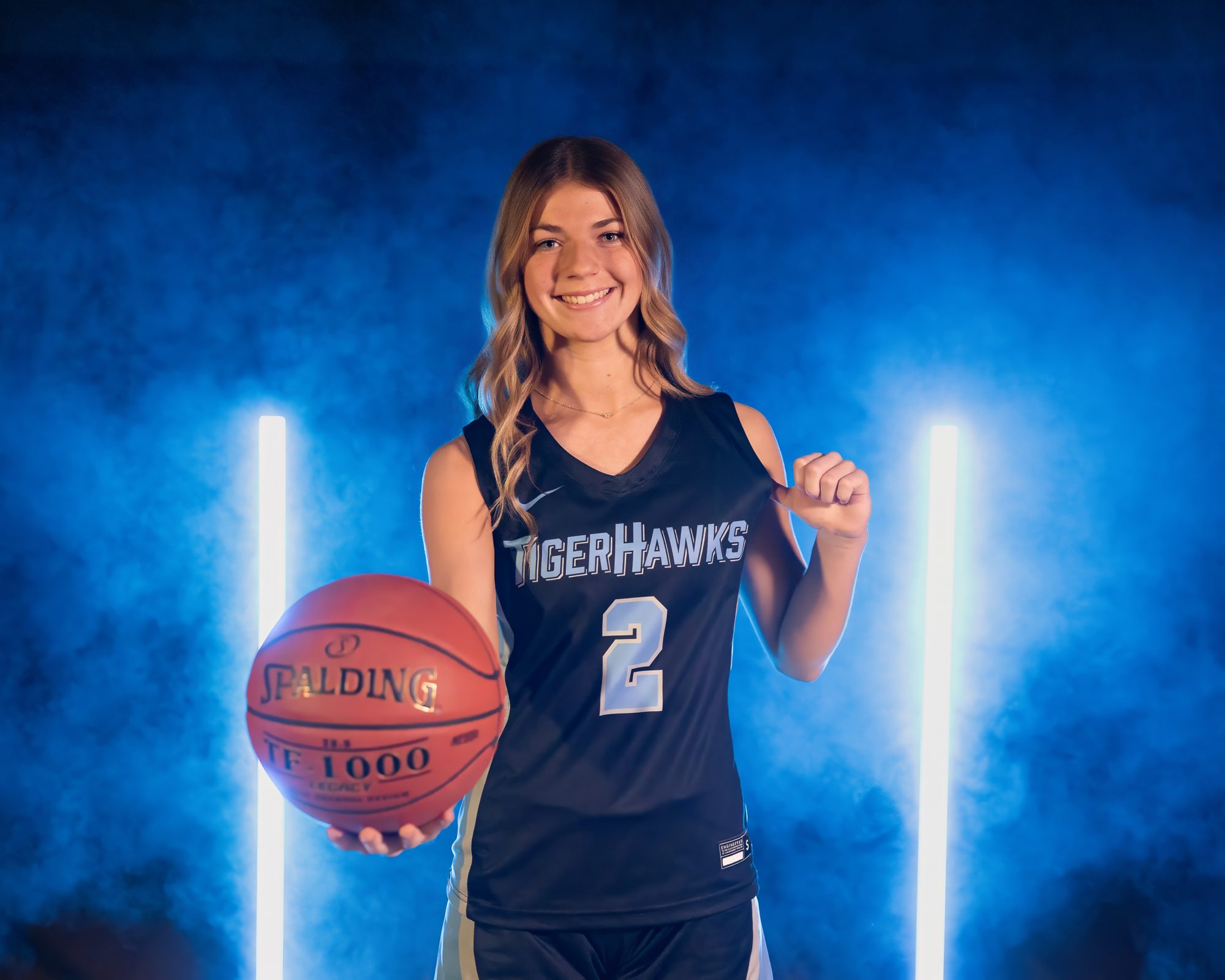 Sports team portrait with special-effects lighting by Professionally Driven Productions, photo 3