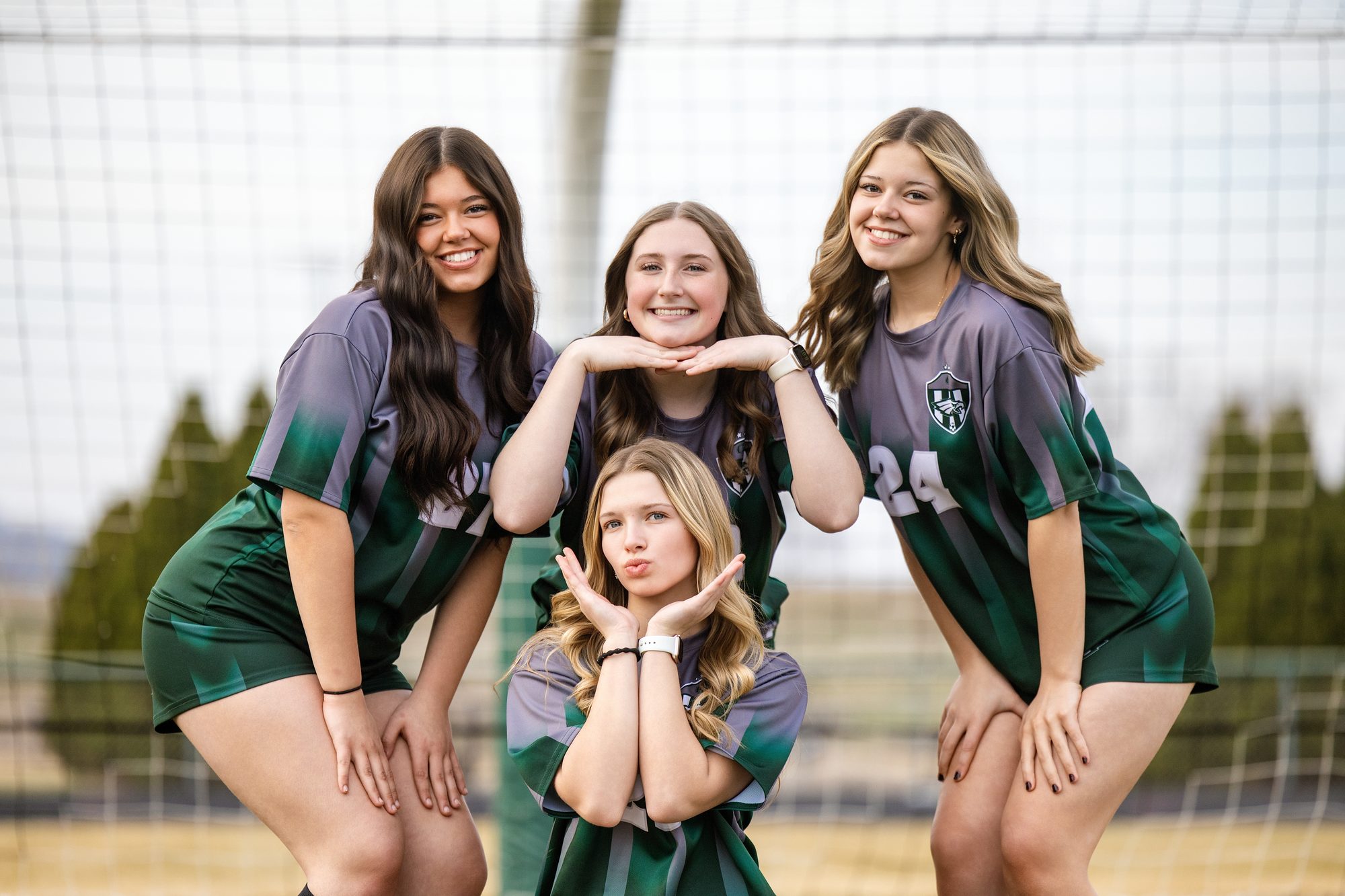 Sports team portrait with special-effects lighting by Professionally Driven Productions, photo 5