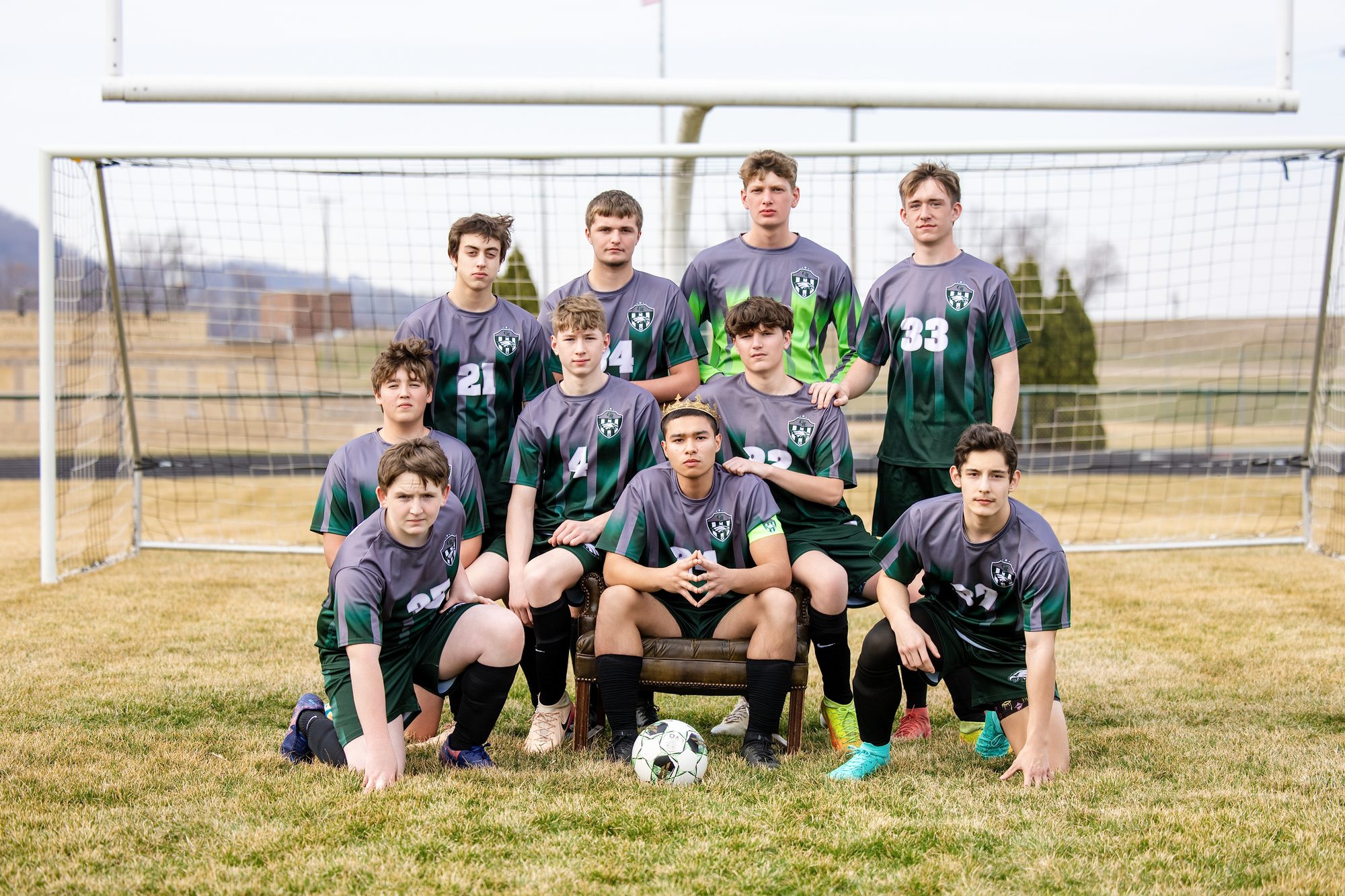 Sports team portrait with special-effects lighting by Professionally Driven Productions, photo 22