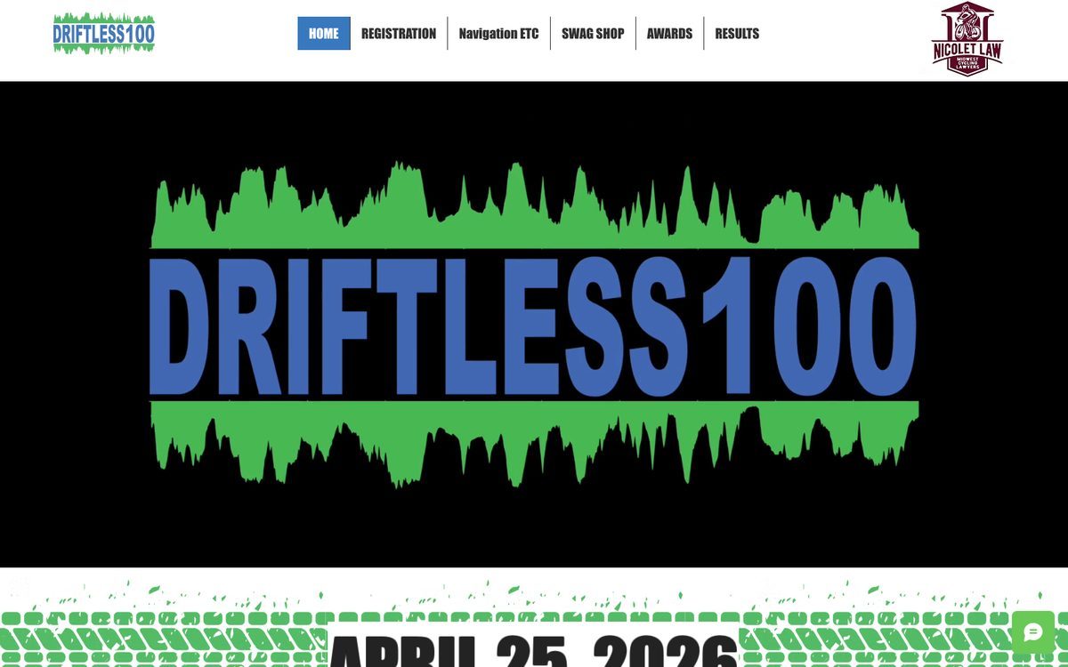 Driftless Gravel website